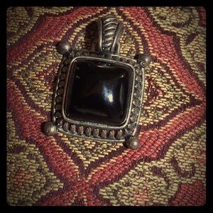 Premier Designs Black Pendant Enhancer